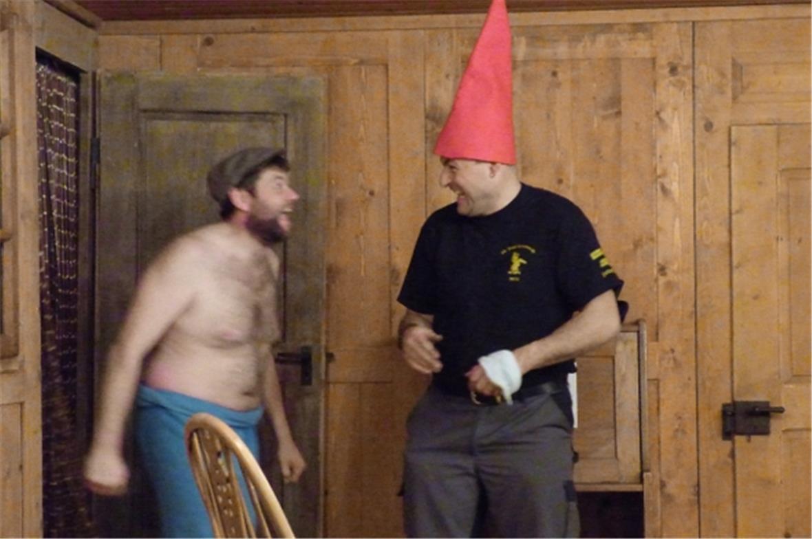 Archie wundert sich wieder mal über Vögi.