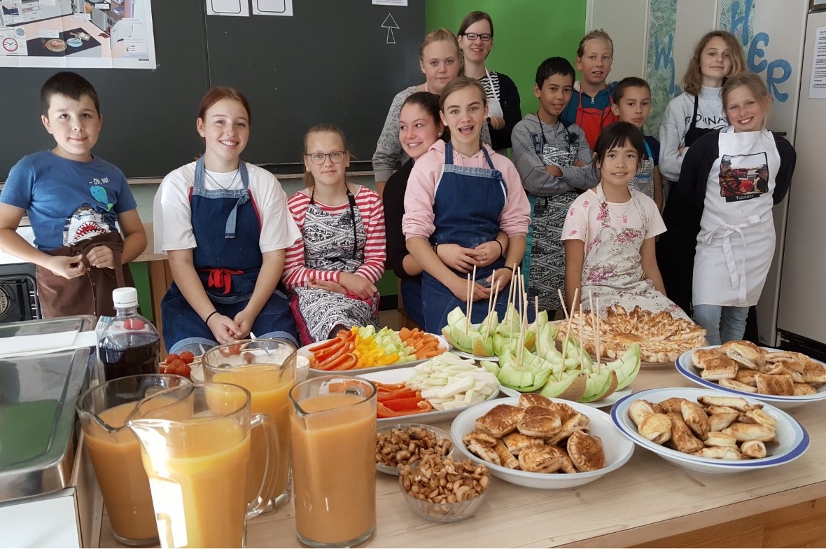 Auch Kochen kann Kunst sein.