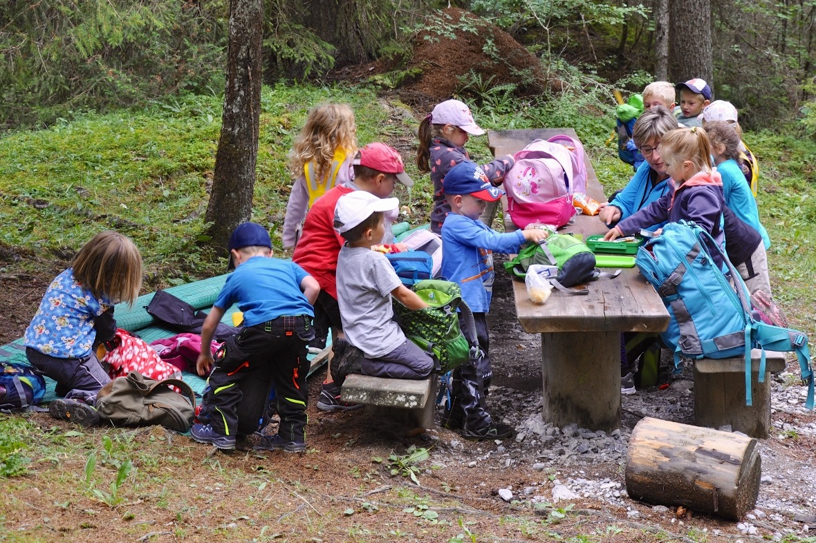 Auch der Kindergarten hat sein Plätzchen!