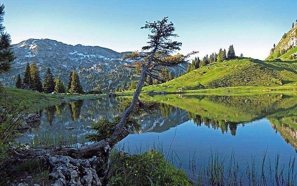 Auch der unter Naturschutz stehende Seebergsee ist Teil des Regionalen Naturparks Diemtigtal.