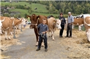Auch die Jungen halfen kräftig bei der Herbstpunktierung mit: Norin Schmid mit e...
