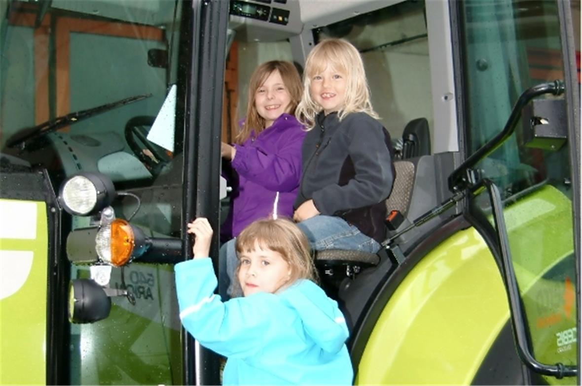 Auch die Kleinen hatten ihre Freude mit den Eltern unterwegs zu sein.