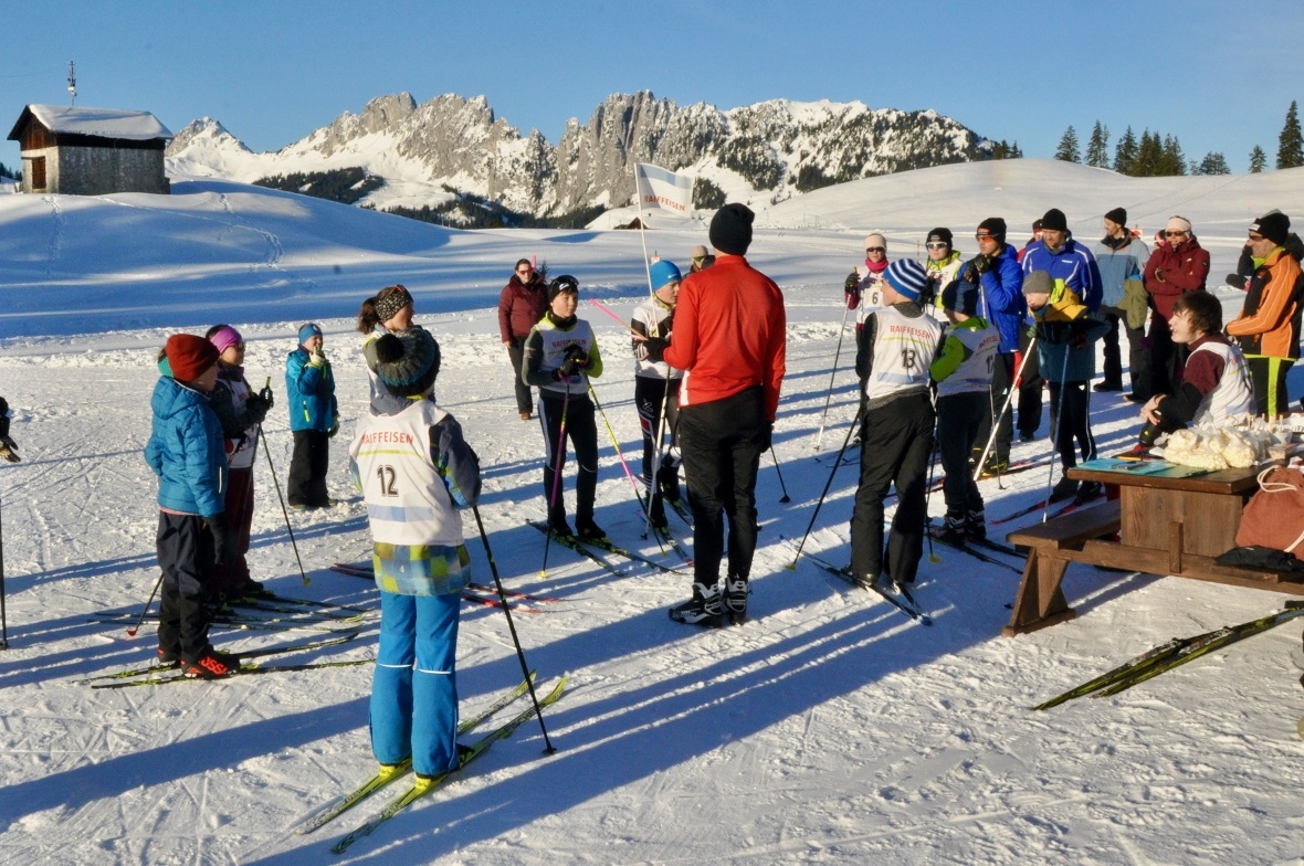 Auch im Langlauf machten die Schüler eine gute Figur.