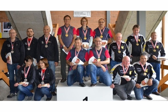 Auf das Podest kamen im Feld D der SG am Morgarten, SV Monstein und der MS Mannried.