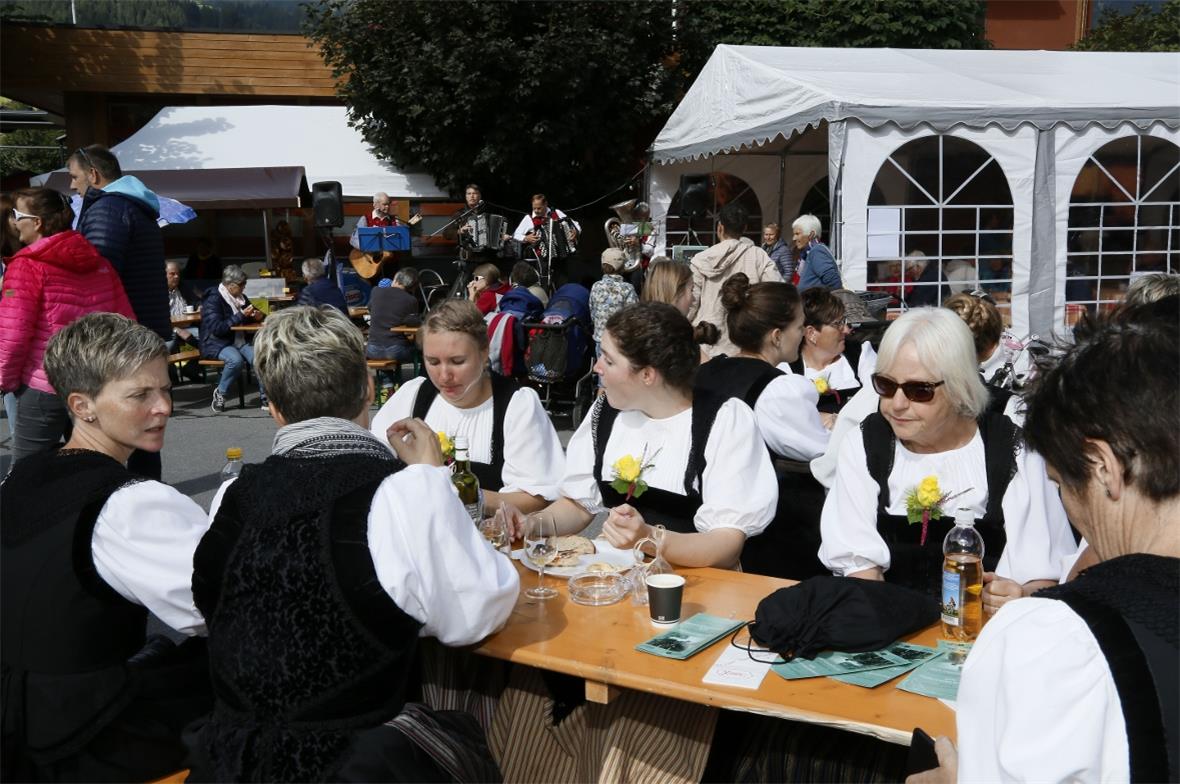 Auf dem Festplatz der Dampfbahntage 2018