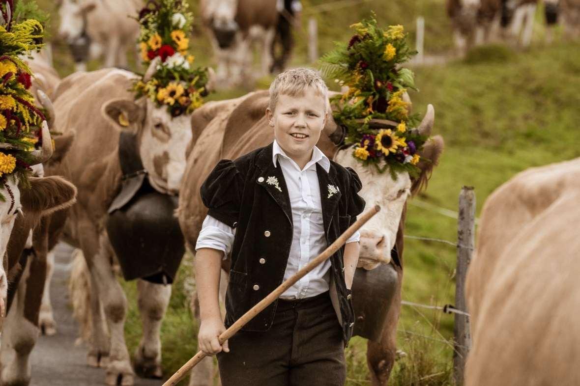 Auf dem langen Weg ins Tal.