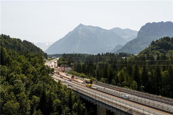 Auf der A6 gehen in Kürze die Bauarbeiten weiter.