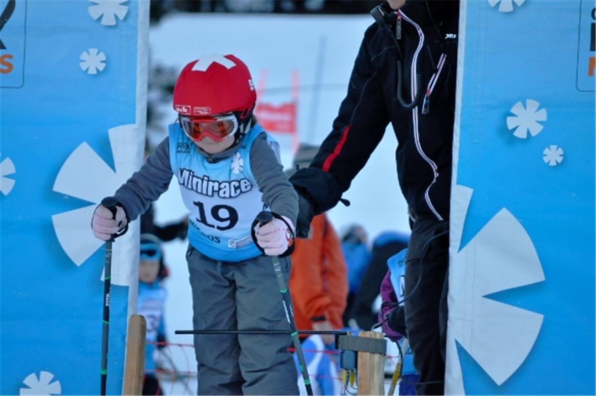 Auf die Plätze, fertig, los – Carla Walker aus Feutersoey am Start des beliebten...
