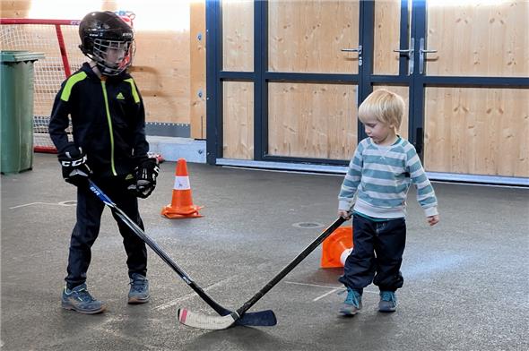 Aufgrund der warmen Temperaturen musste der Anlass in die Simmental Arena in Zweisimmen verlegt werden.