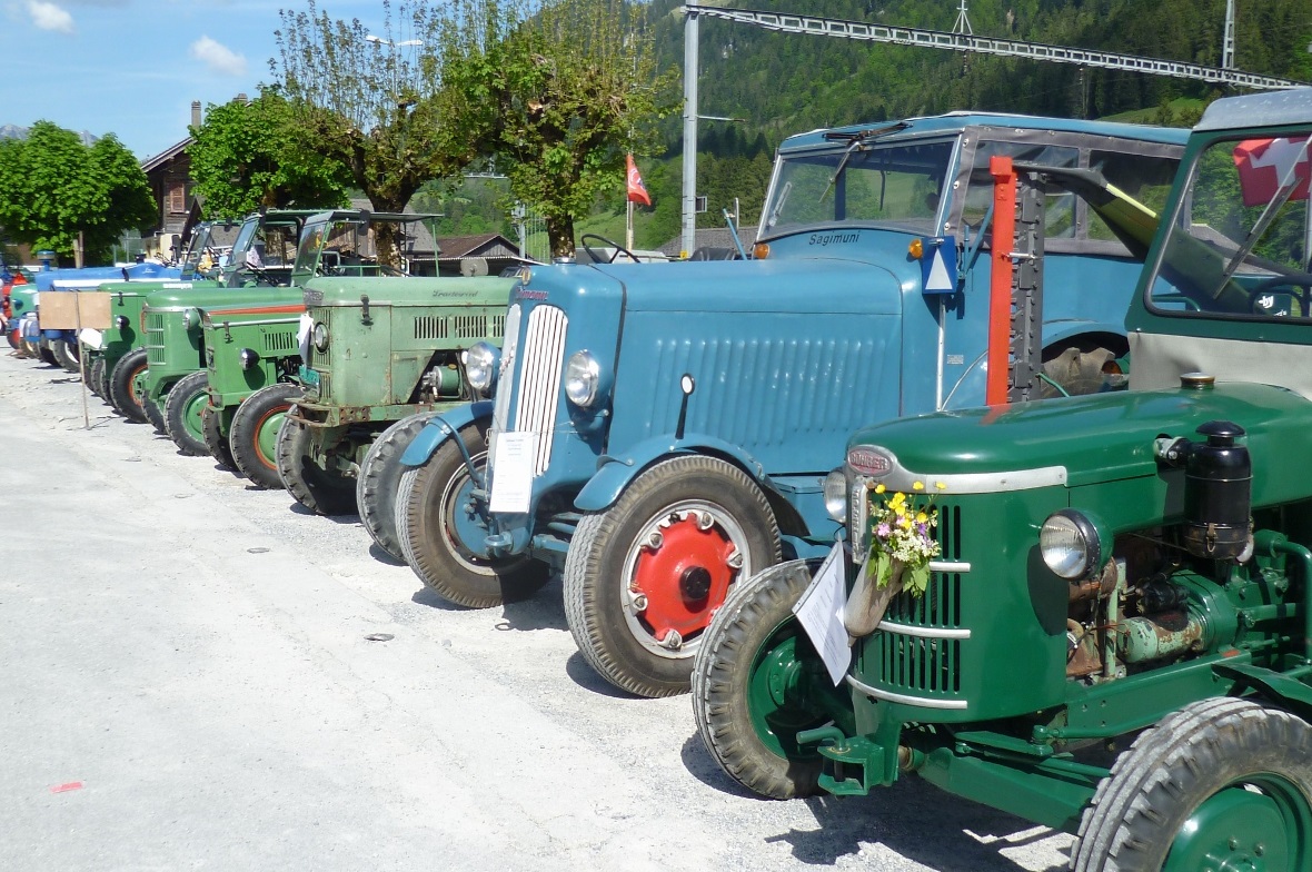 Aufmarsch der Landwirtschaft.