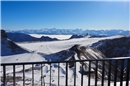 Ausblick von der Dachterrasse.