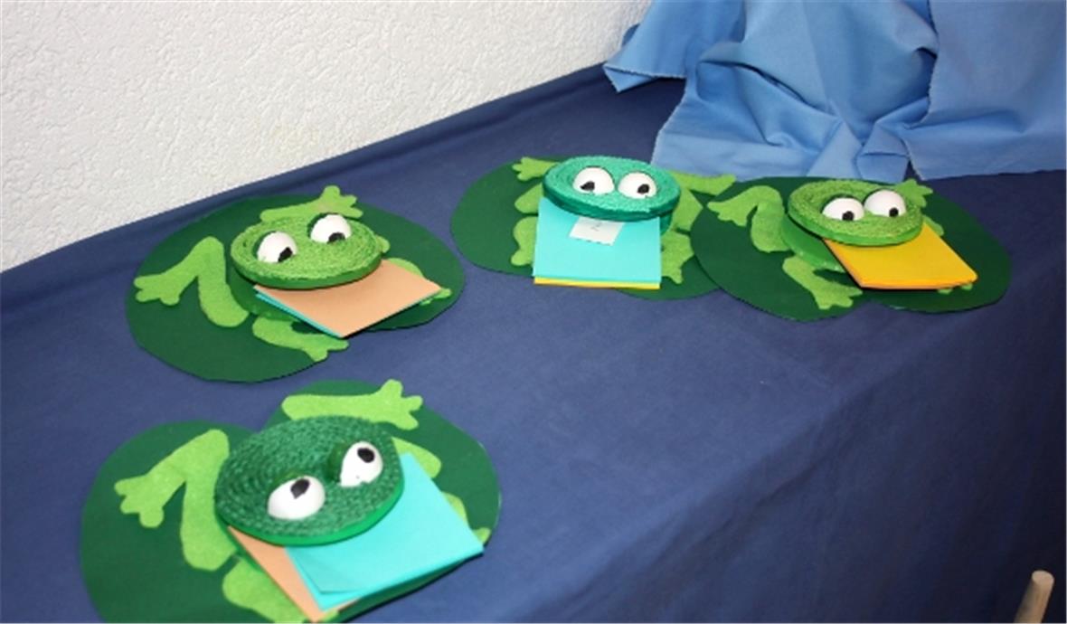 Ausstellungsstücke von der Unterstufe