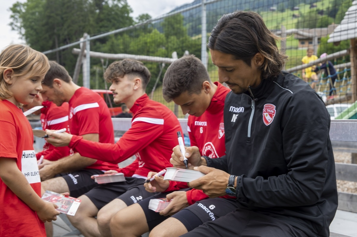 Autogrammkarten für alle.