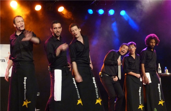 «BLISS» mit der Casting-Show Super-Stern.