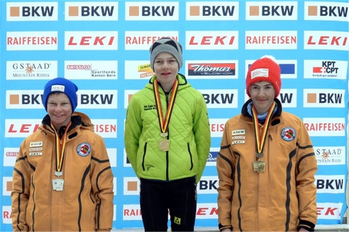 BOSV-Meister SL, v.l.: Phillipp Dubach, Eric Wyler, Patrick v. Siebenthal.