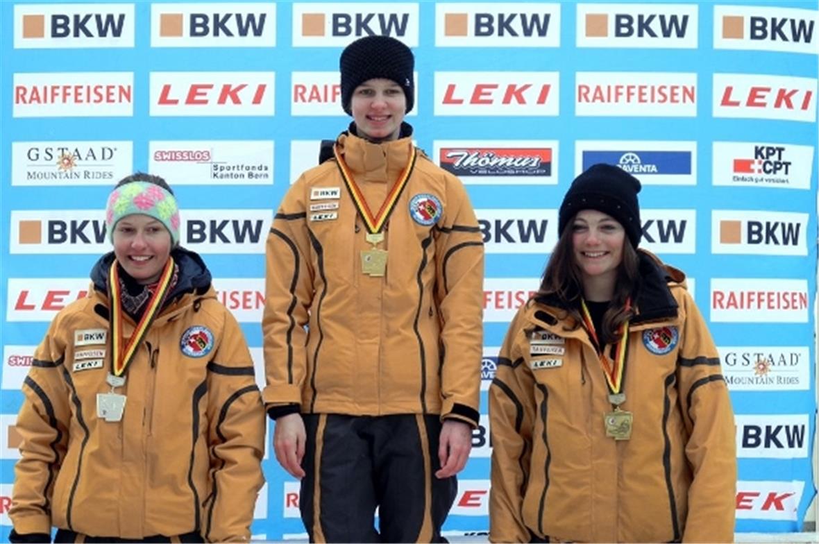 BOSV-Meister SL, v.l.: Sonja Lauber, Nadja Lausegger, Natascha Herrmann.