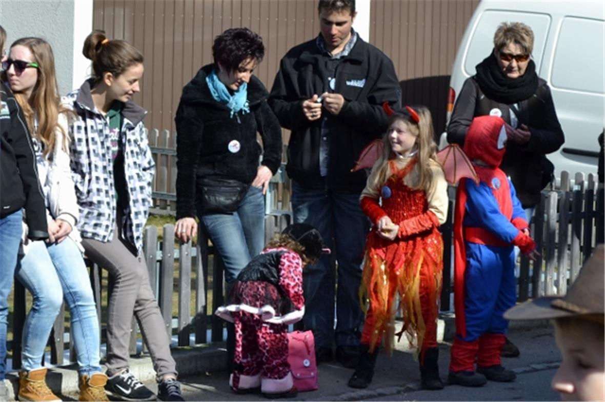 Bald geht der Umzug los