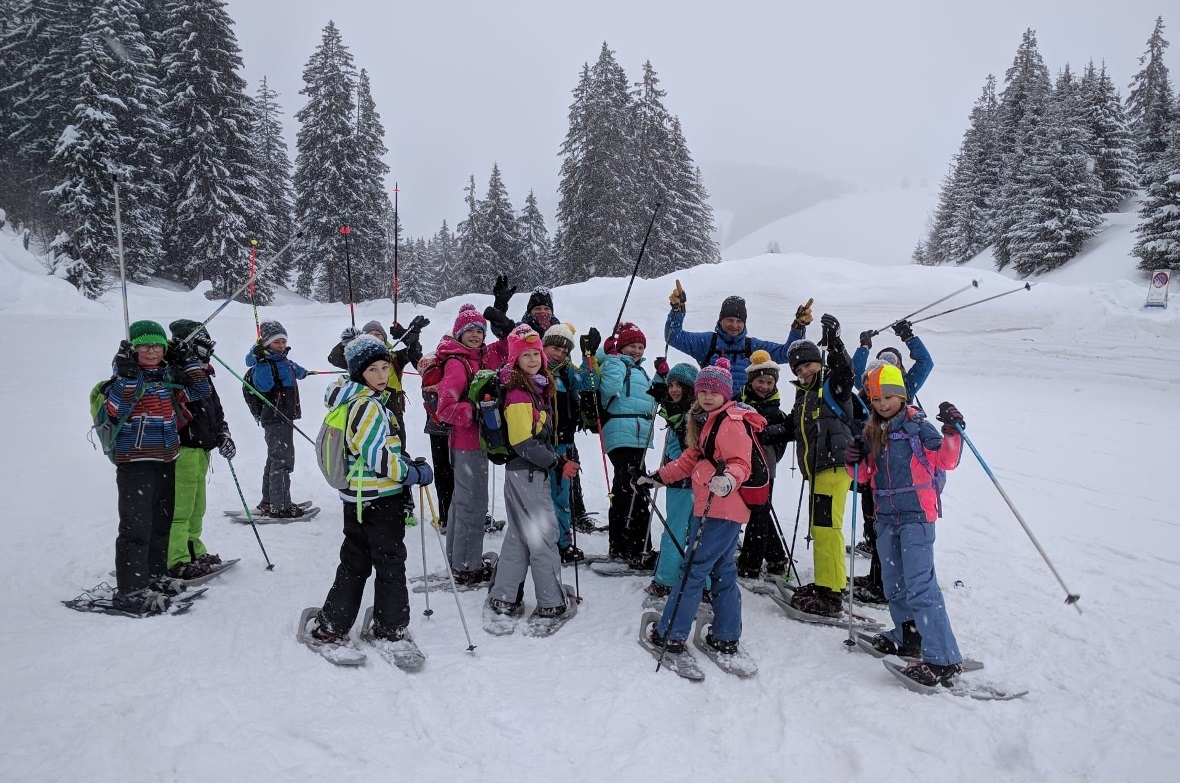 Bald geht es los, alle sind hochmotiviert.