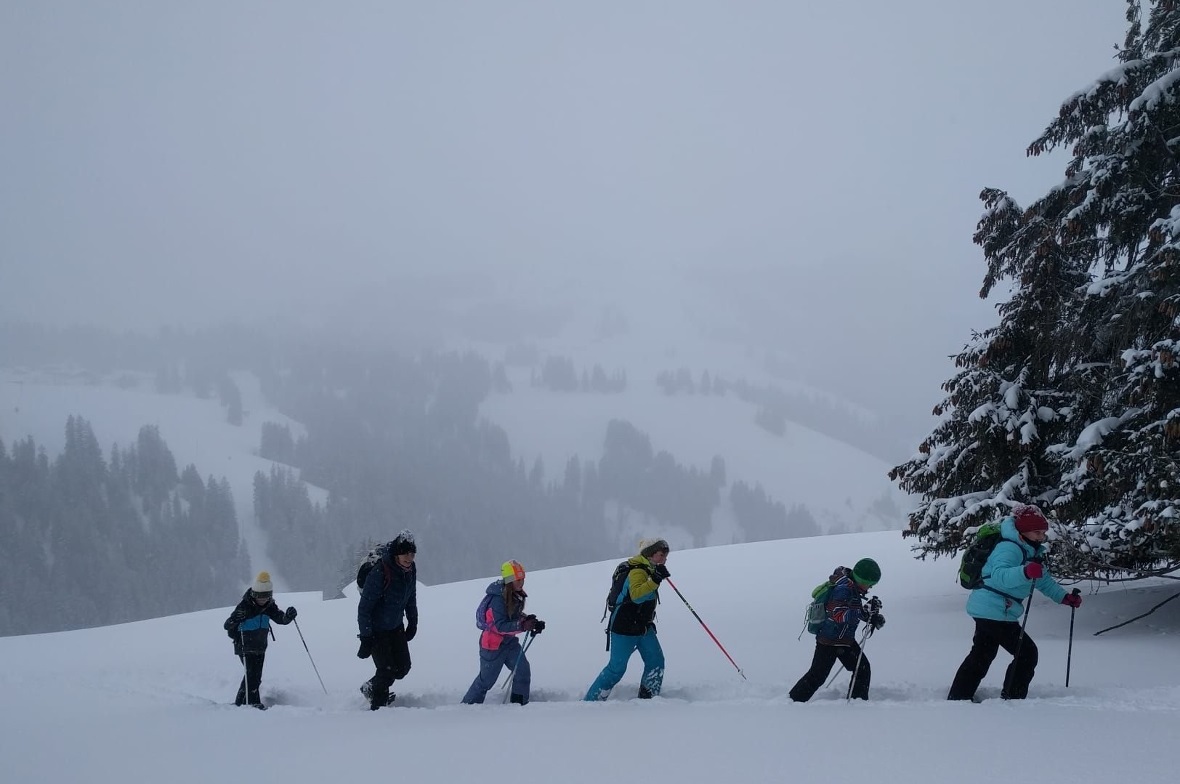 Bald ist der Aufstieg auf die Bäderegg geschafft.