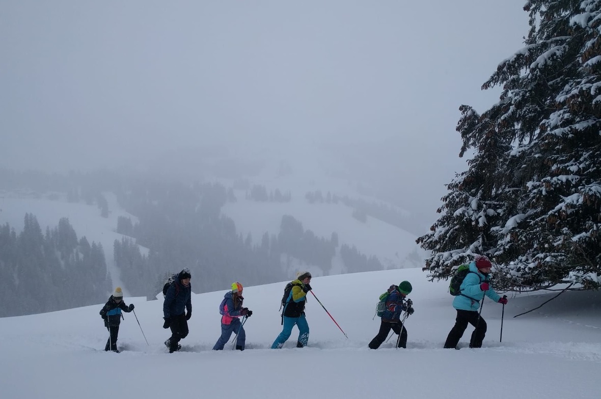 Bald ist der Aufstieg auf die Bäderegg geschafft.