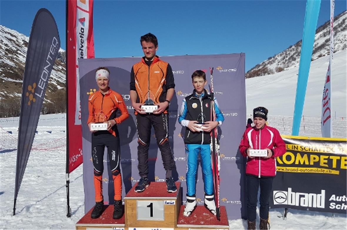 Bay Harvey auf dem ersten und Marc Feuz auf dem zweiten Rang.