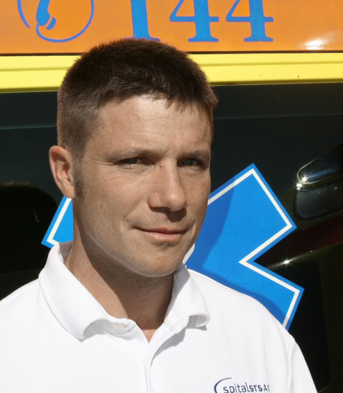 Beat Baumgartner, Leiter Rettungsdienst der Spital STS AG und designierter Präsident des Vereins «firstresponder.be».