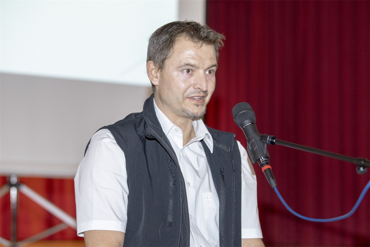 Beat Schneider, Gemeindeverwalter von Wimmis, war erfreut, dass fast 200 Persone...