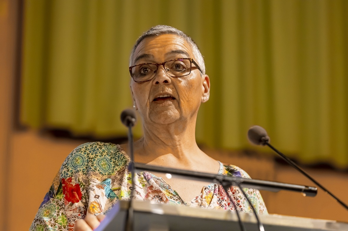 Beatrice Gygax, Mitglied im Vorstand der Vereinigung zum Schutz von Wild- und Nu...