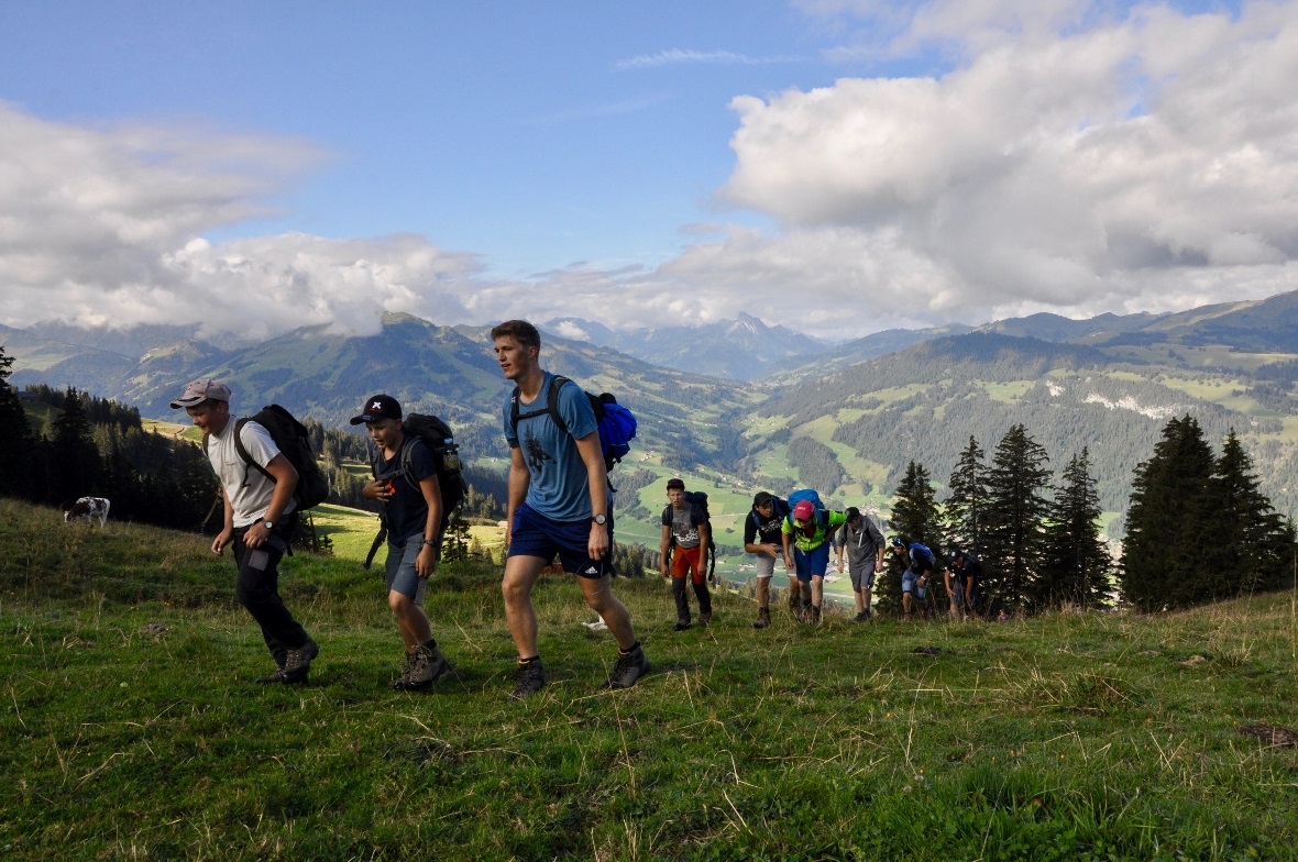 Bei Postkartenwetter am Wandern – was gibt es Schöneres?