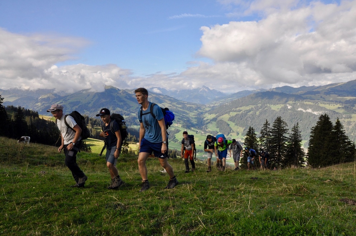 Bei Postkartenwetter am Wandern – was gibt es Schöneres?