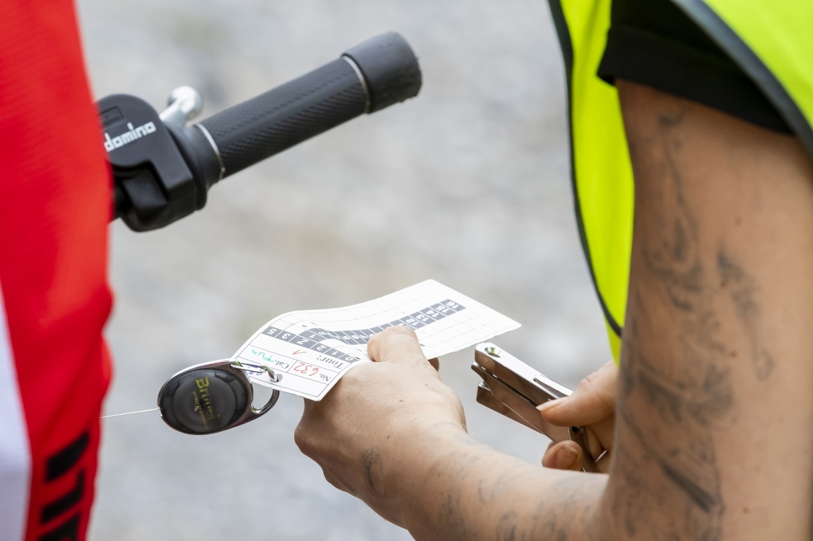 Bei jeder Sektion wurden die Fehlerpunkte notiert.