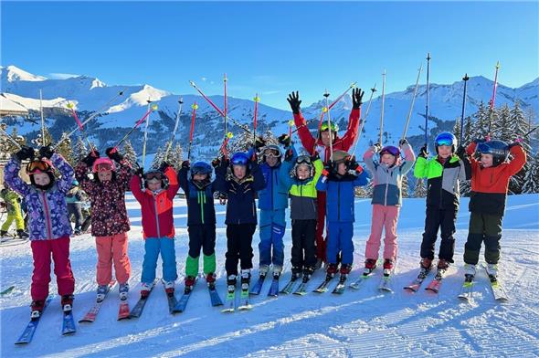 Bei solchen Bedingungen macht Skifahren einfach nur Freude.