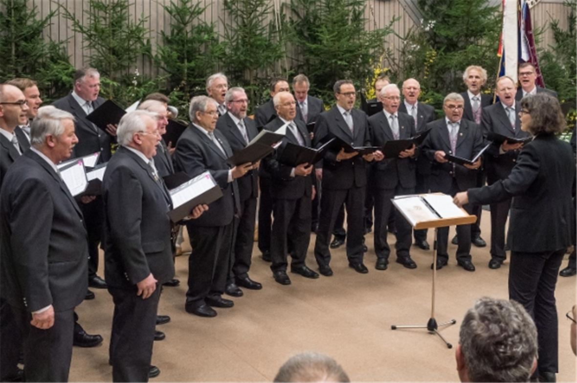 Beitrag des Männergesangvereins Oberrot.