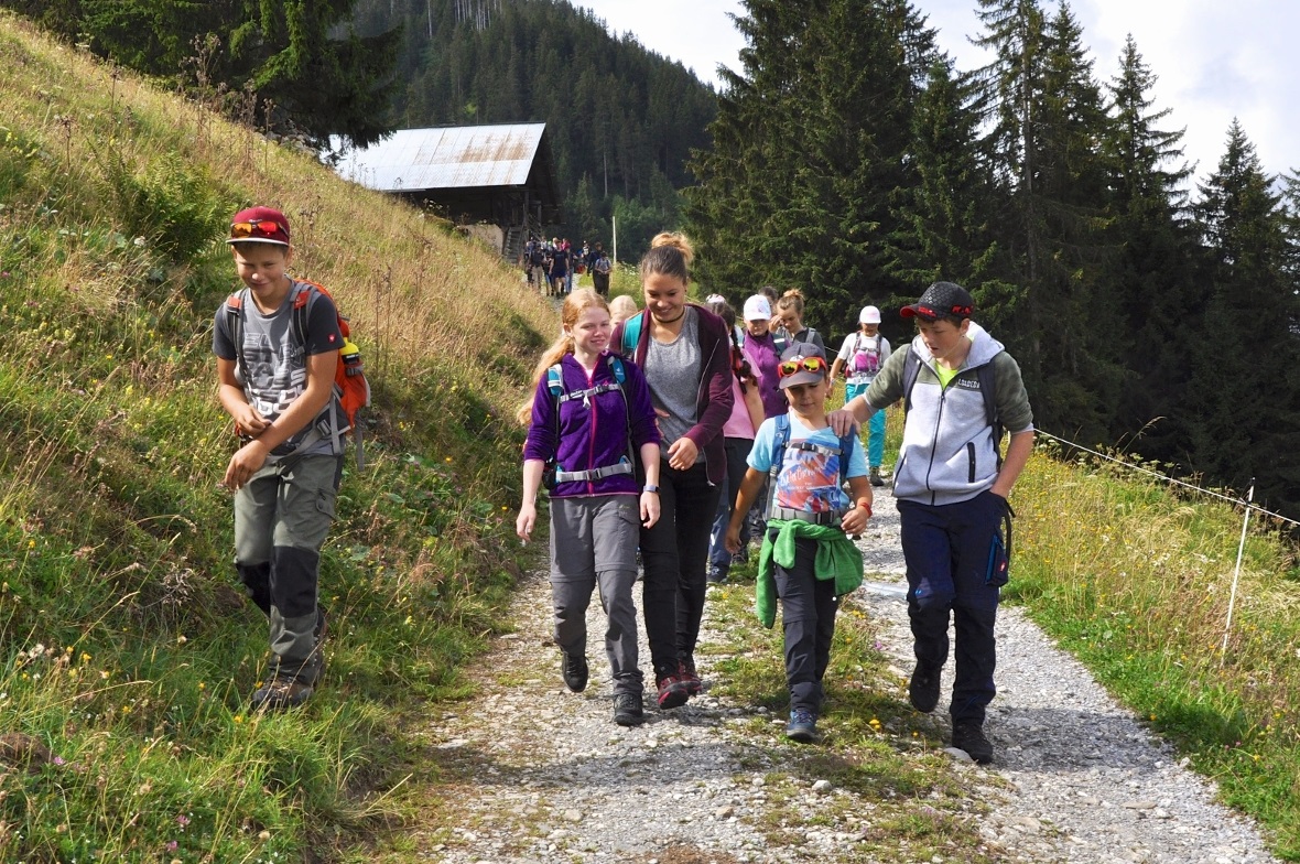 Bergab geht es schon etwas angenehmer.