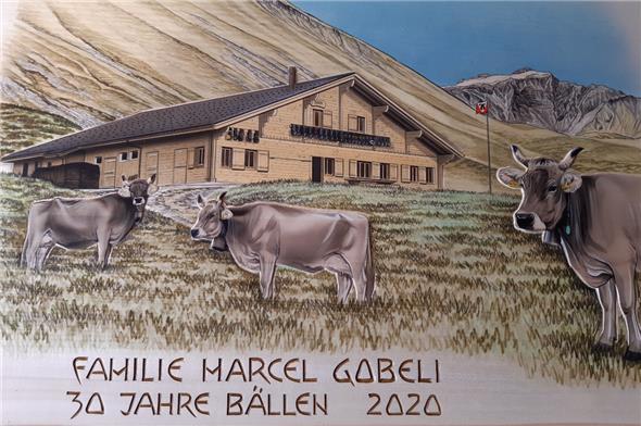 Berti und Marcel Gobeli aus Matten sömmern seit 25 und 30 Jahren auf der Alp Bällen in Saxeten.