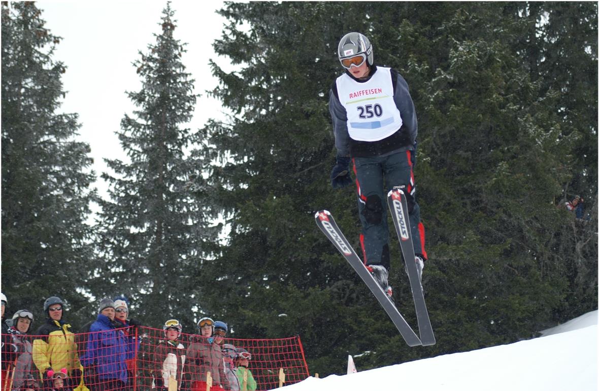 Besonders spektakulär: Das Schanzenspringen.