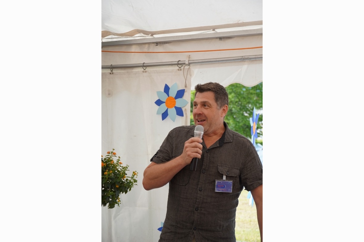 Betriebsleiter Thomas Räder gab einen Rückblick auf die letzten 25 Jahre.