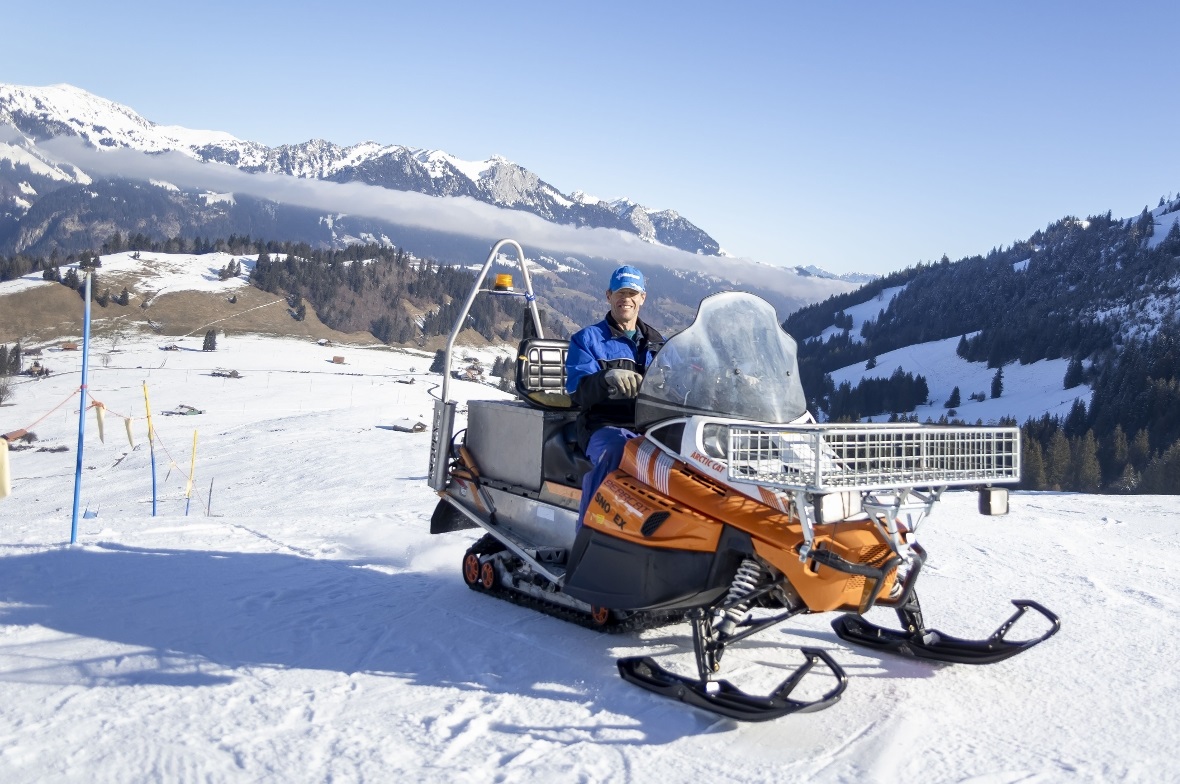 Betriebsleiter Ueli Stocker und sein Team sorgten für den perfekten Tag beim Ski...