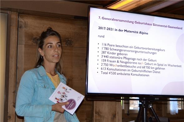 Betriebsleiterin ad interim Susanne Reber erläuterte die Zahlen.