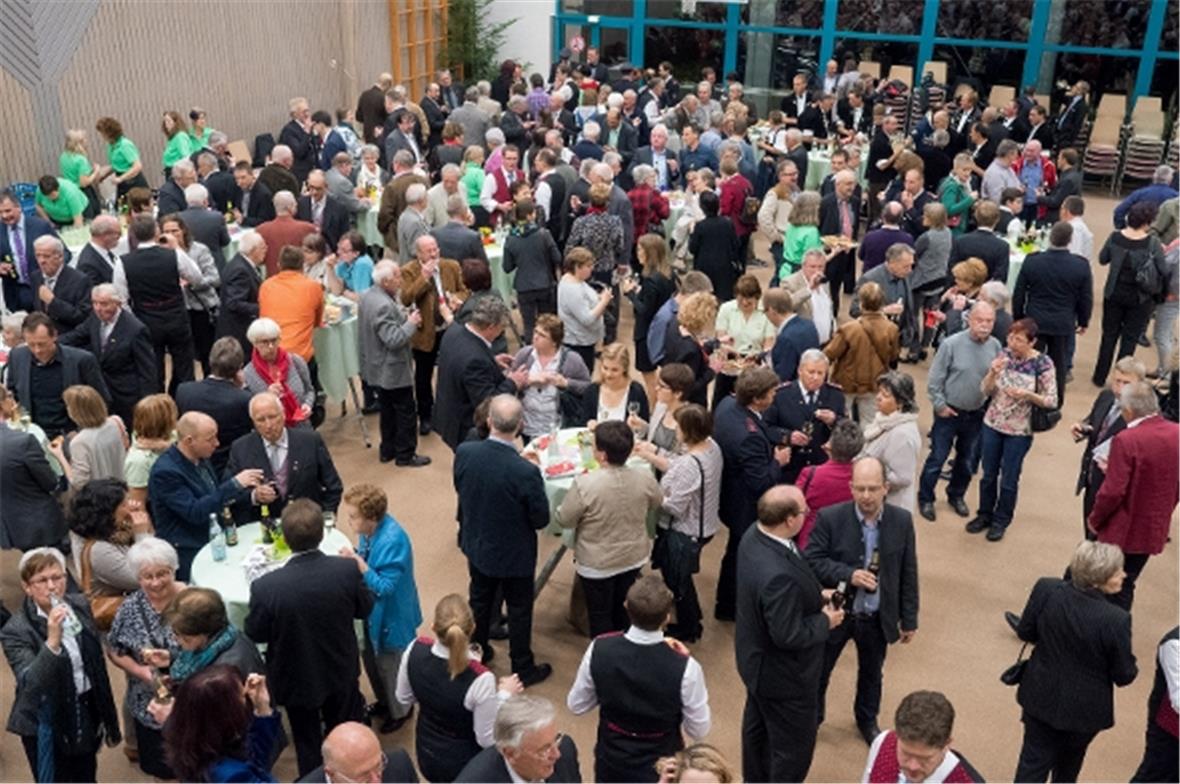 Bewirtung durch die Landfrauen.