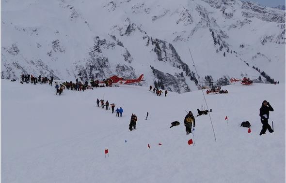 Todesfall eines Rega-Arztes bei einem Lawinenunglück