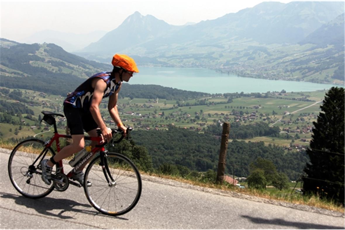 Hervorragender 7. Platz für Oliver Gyger aus Zweisimmen am Gigathlon 2010 