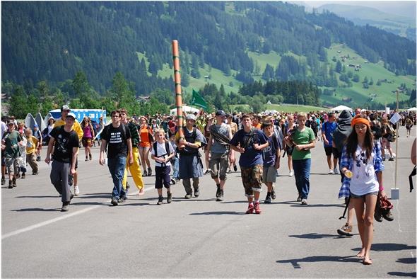 Operation «Voll Volk» in vollem Gange