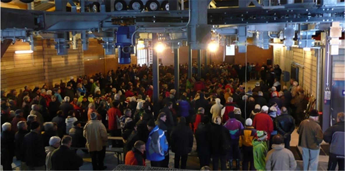 Besucherrekord beim Aktionärstag auf La Videmanette Besucherrekord beim Aktionärstag auf La Videmanette