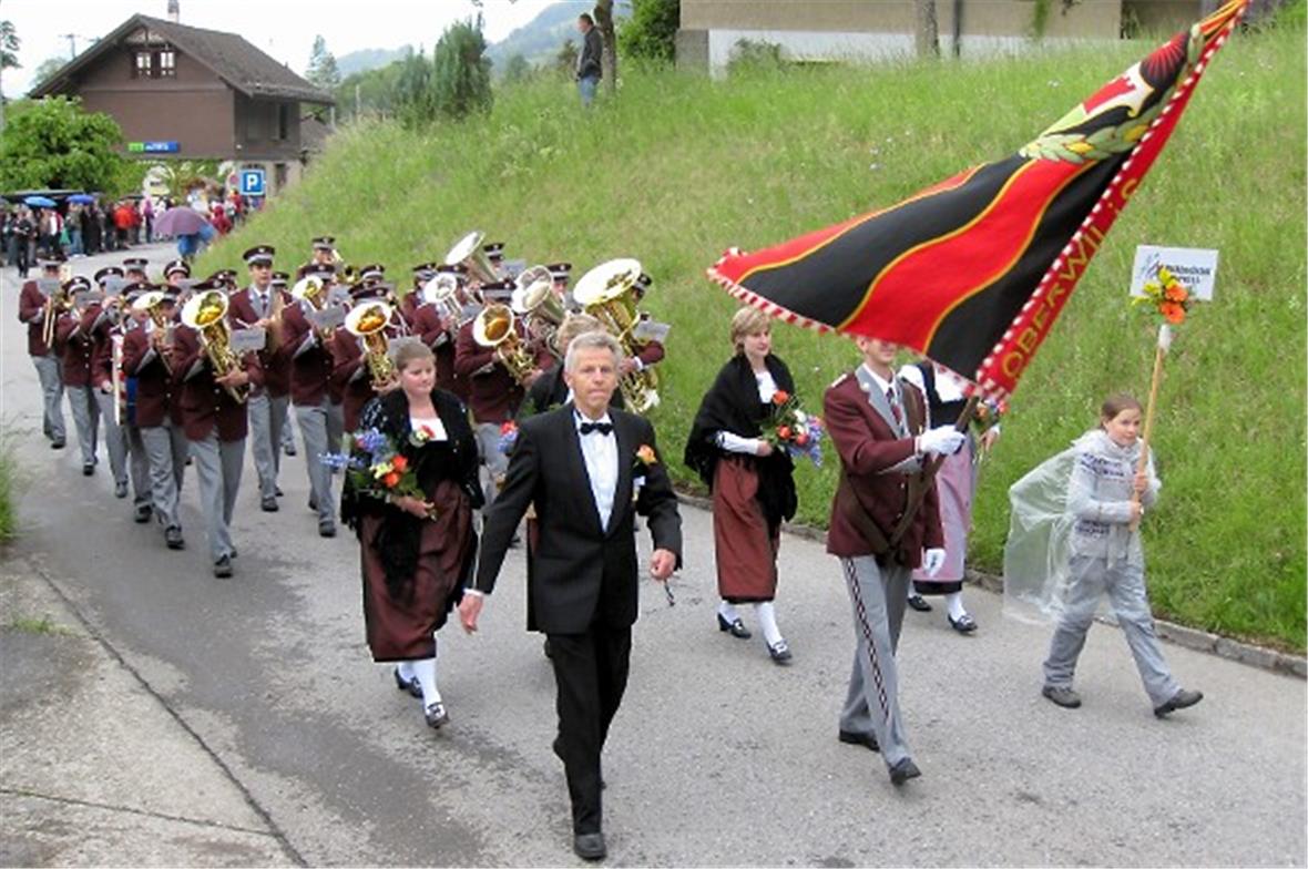 Geglückter Kreismusiktag in Oberwil, trotz «kalter Sophie» 