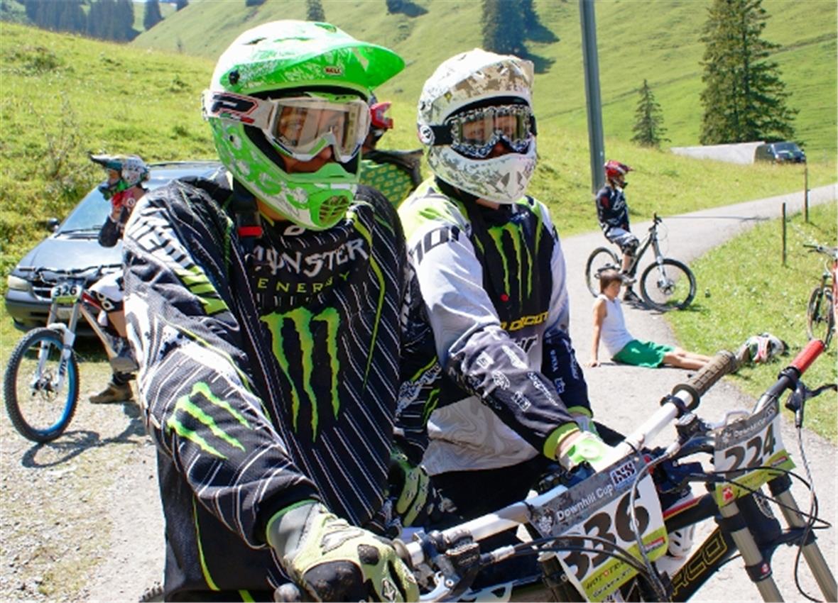 Favorit Nick Beer wurde Schweizer Downhill-Meister am Wiriehorn 