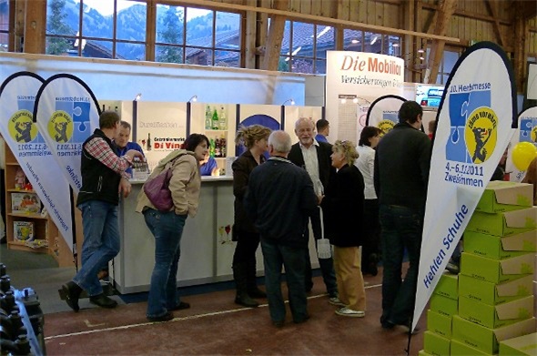 «Zäme vorwärts» an der Herbstmesse in Zweisimmen