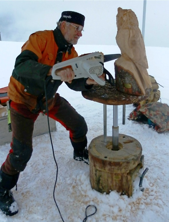 Förster im Stangenwald statt im Wald