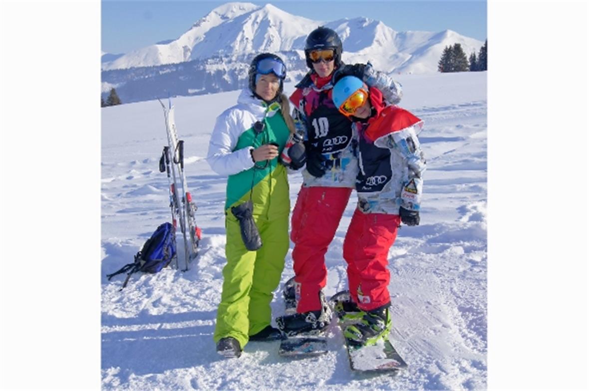 Tanja Frieden und Fabian Rohrer am Headhunt Day am Betelberg 