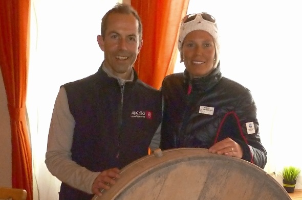 Skifest auf dem Jaunpass